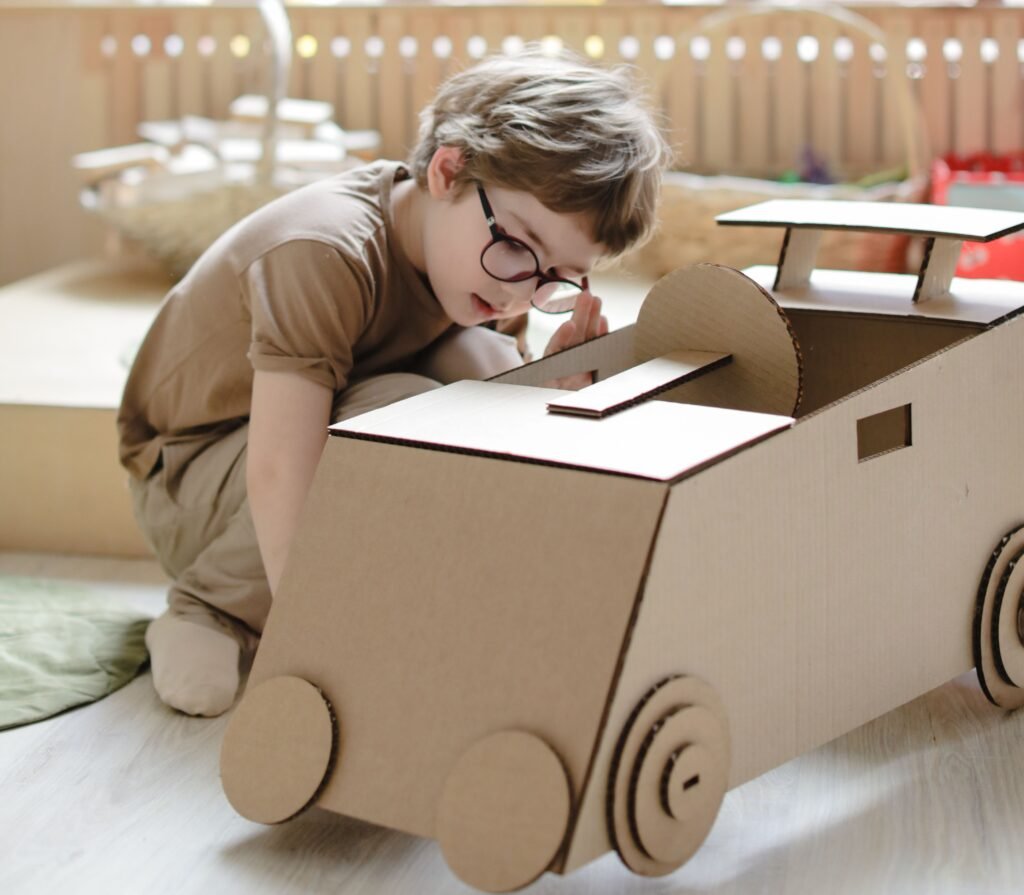 Engineering STEM activities for preschoolers using building materials