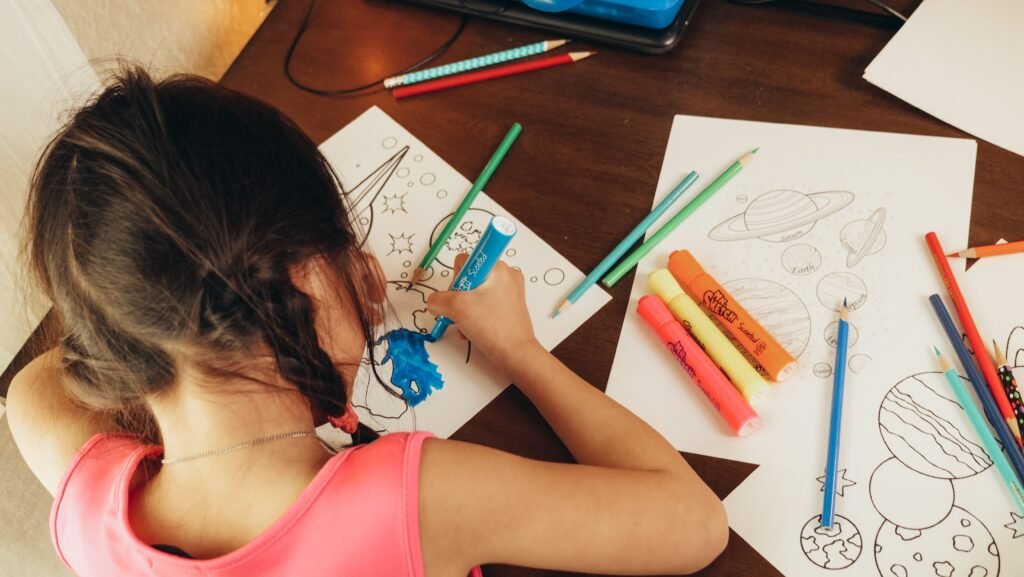 screen free activity for preschool children
